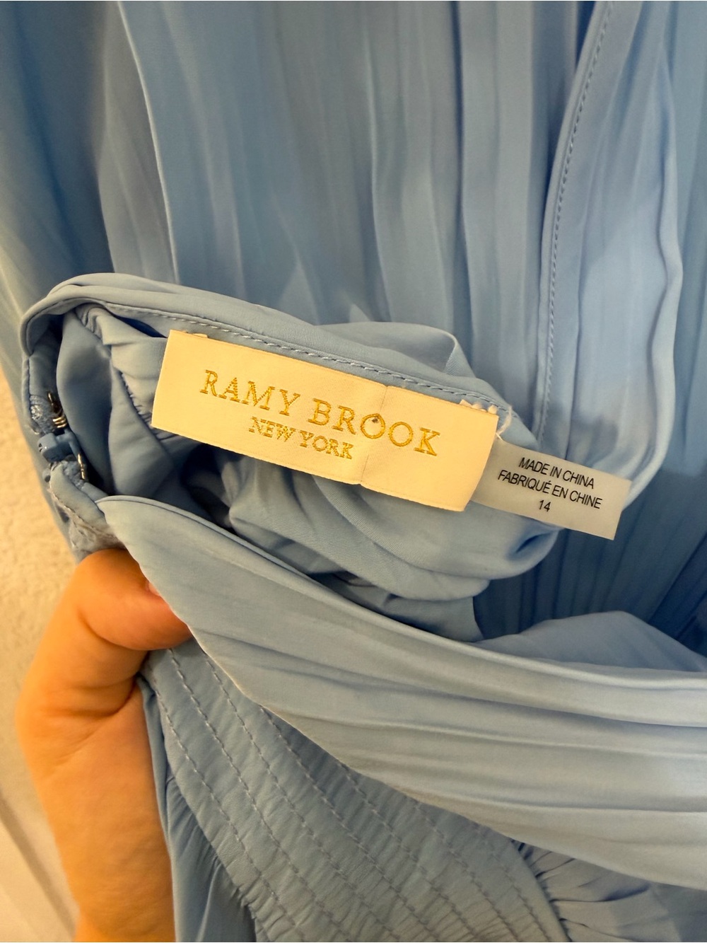 RAMY BROOK Gweneth Romper in Cloud Blue - Picture 5 of 5